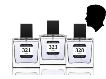 MĘSKI PAKIET DO PRACY (321, 323, 328) 3 x 105  ml