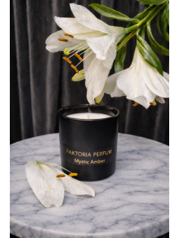 Mystic Amber - sojowa świeca zapachowa