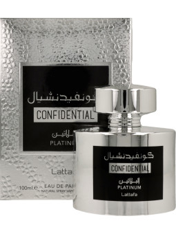 Lattafa - Confidential Platinum EDP 100ml ARABSKIE