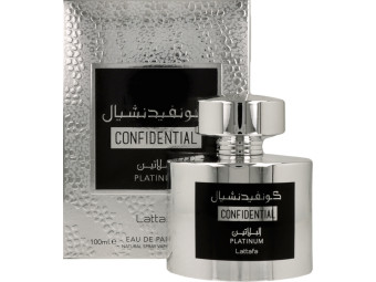 Lattafa - Confidential Platinum EDP 100ml ARABSKIE