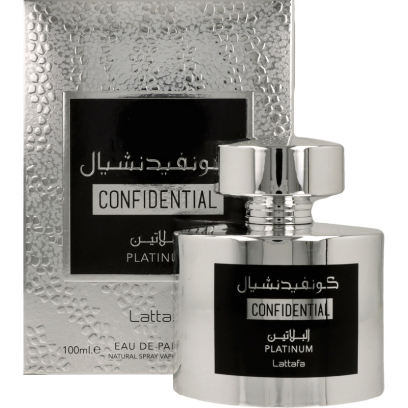 Lattafa - Confidential Platinum EDP 100ml ARABSKIE